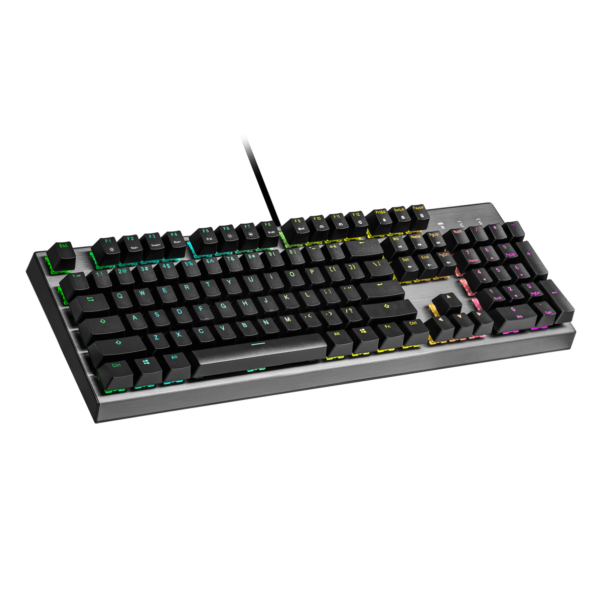NEW Cooler Master CK350 Keyboard MECHANICAL switch BROWN English