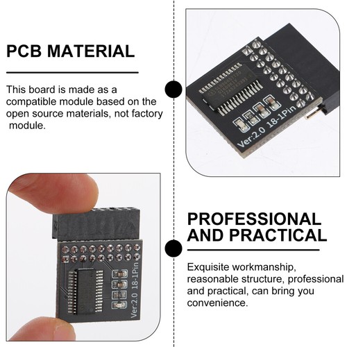 12pin Encryption Security Module Encryption Module Computer Security Module - Afbeelding 3 van 12
