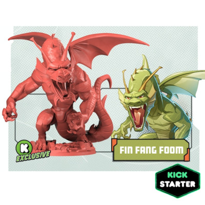 Marvel United: Fin Fang Foom Expansion by CMON - New & Sealed Kickstarter
