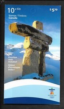 pk07092:Stamps-Canada #BK423 Vancouver Olympics 10 x 57 cent Booklet - MNH