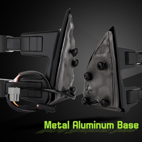 L+R Side Mirrors For 99-07 Ford F-Series Super Duty Excursion Turn Signal Heated - Picture 7 of 12
