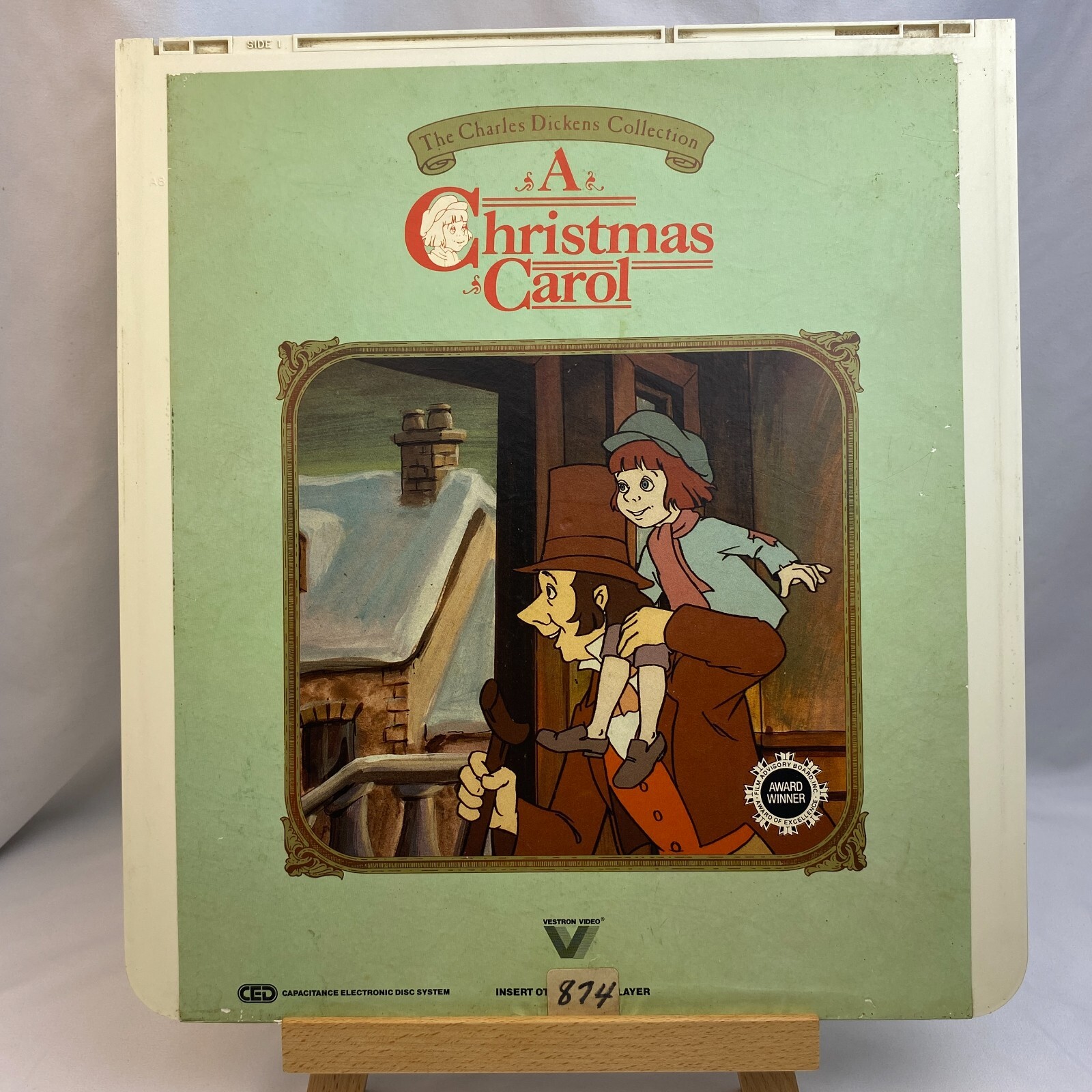 A Christmas Carol (The Charles Dickens Collection, 1982) CED Videodisc ...