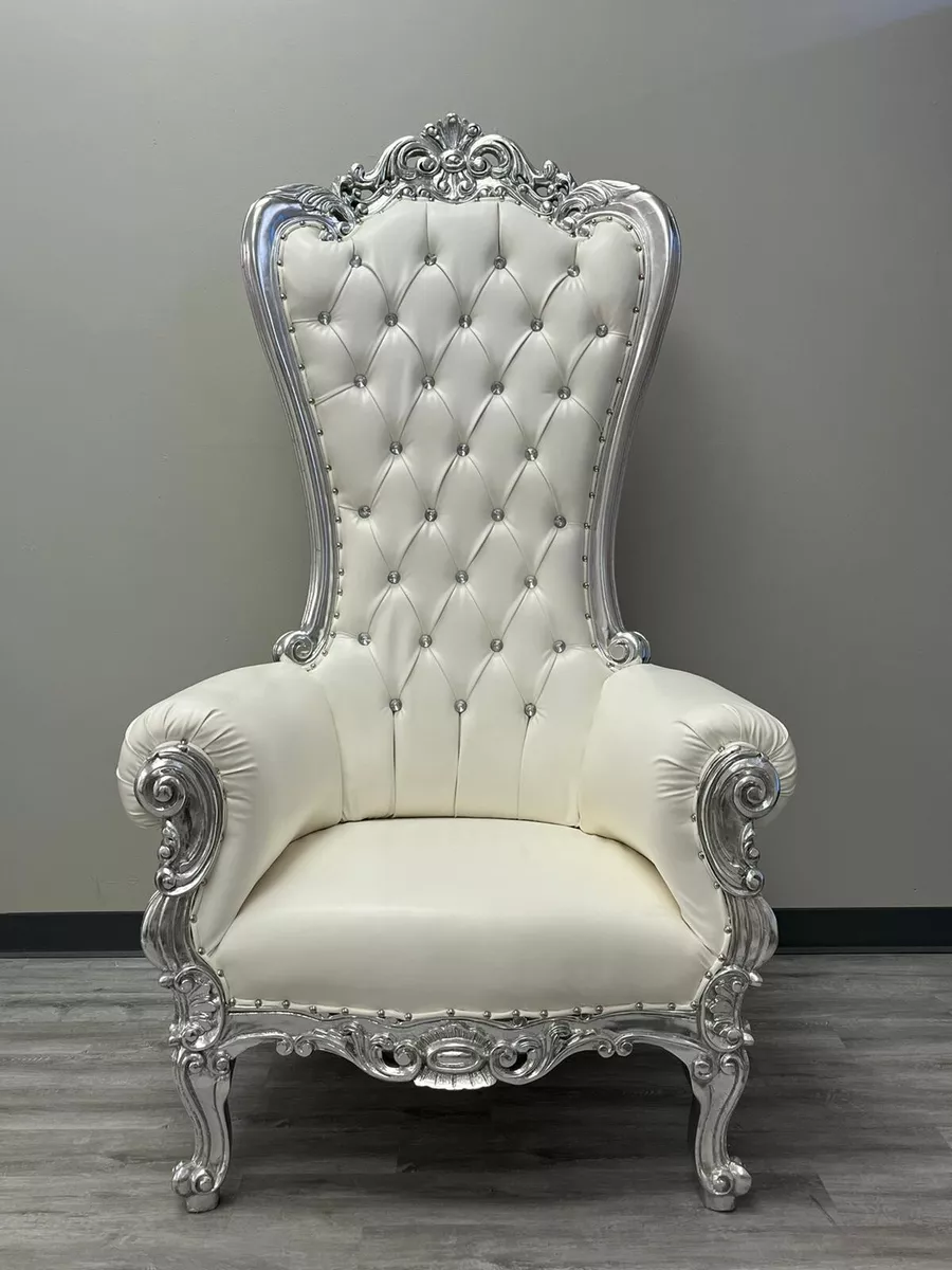 Hand Carved Royal Luxurious Tiffany Throne Chairs BRAND NEW