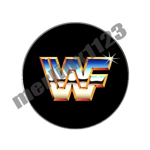 WWF/WWE Wrestling Golf Ball Marker Vintage Logo - Picture 1 of 2