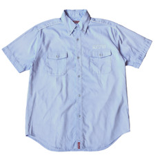 Vintage TOYOTA TRD Toyota Racing Development Work Shirt Button Down size Large