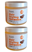 new 2 Packs of Lusti Hair Styling Gel Argan Oil 16 oz