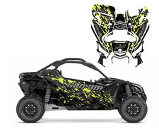 Can am Maverick X3 custom graphics decal  wra...