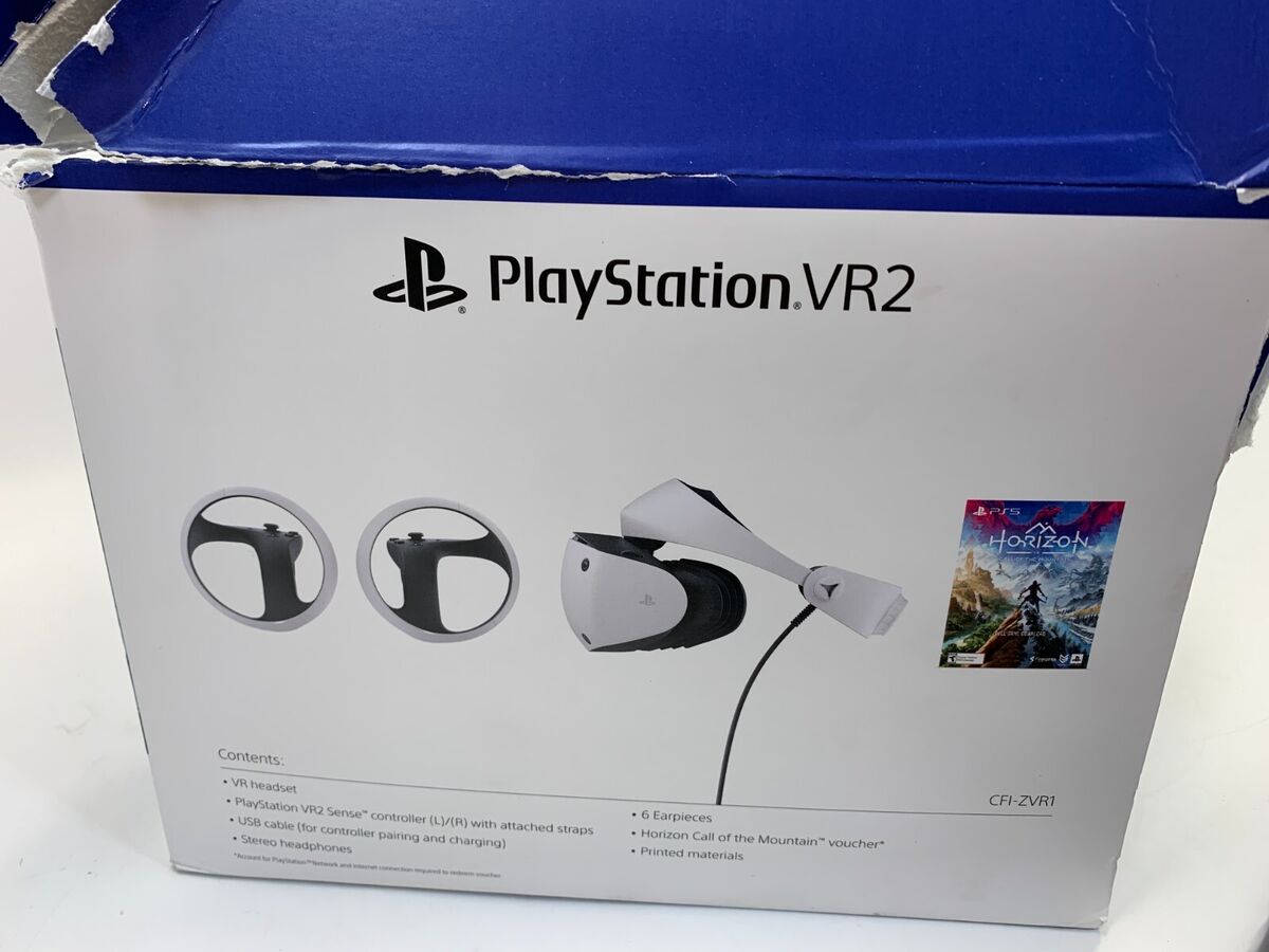 Sony PlayStation VR2 CFI-ZVR1 Headset & Sense Controllers Sony PlayStation VR2 CFI-ZVR1 Headset & Sense Controllers