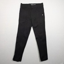 Betabrand Dress Pant Yoga Pant Size M Black Ponte Tapered Leg Stretch