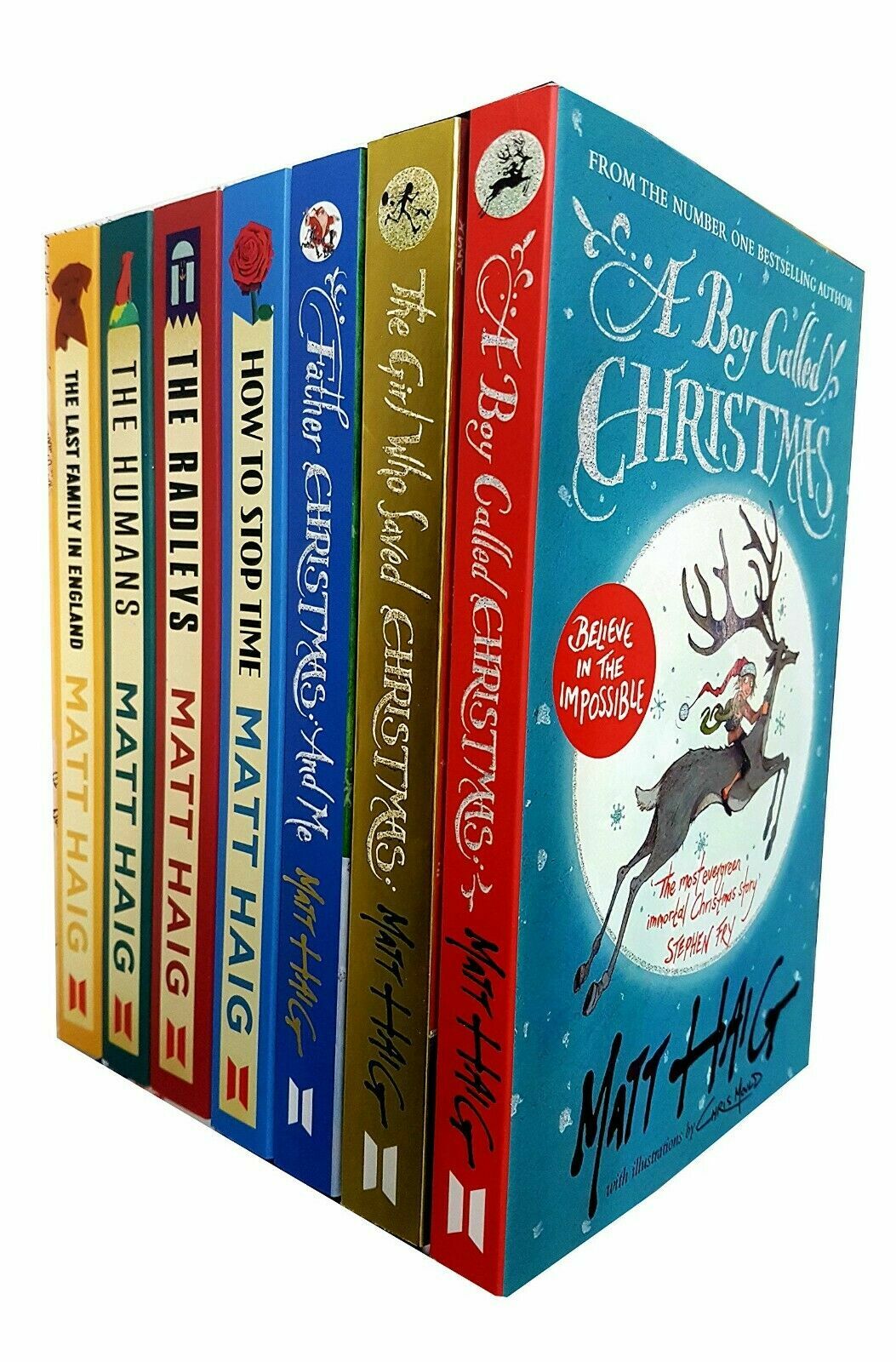 Matt Haig Collection 7 Books Set how to Stop Time, Last Family in England NEW