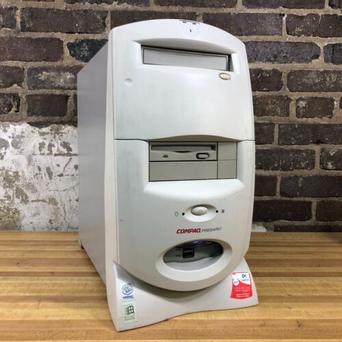 Compaq Presario ATX DOS Gaming Computer Complete Untested (For Restore Project)
