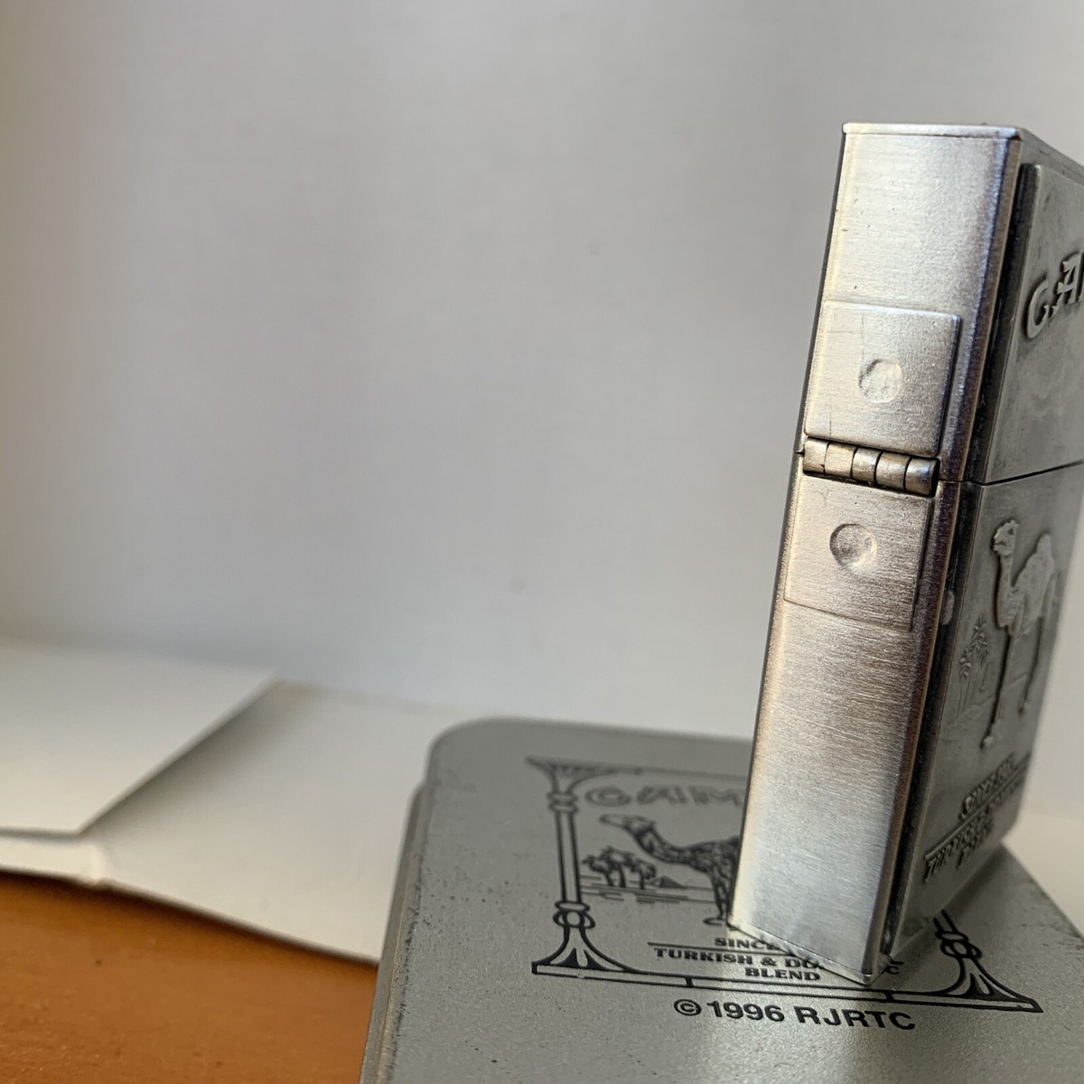 Vintage 1996 ZIPPO LIGHTER Camel Cigarettes Original 1932 Replica