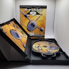 X-PLANE 9 Flight Simulator Software   PC DVD-ROM 6 Disc Set - 2009 with Manual
