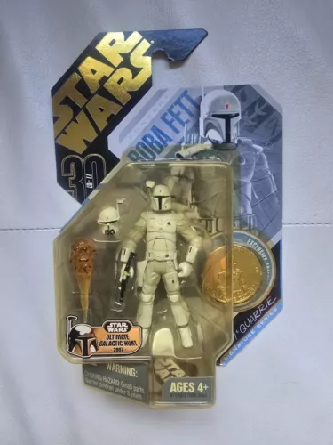 2007 Star Wars McQuarrie Signature Series Concept Boba Fett Gold Coin Version