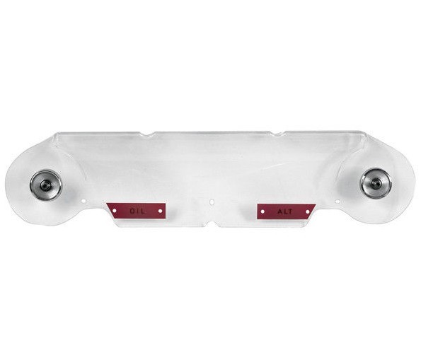 1965 Mustang Dash Instrument Bezel Lens Alternator Style Dynacorn
