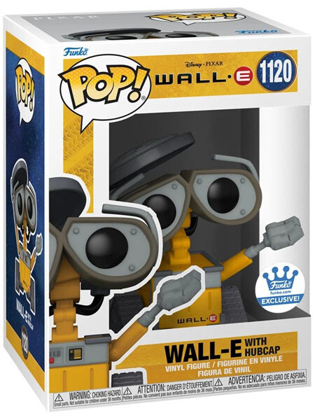 Funko POP #1120 Disney Pixar WALL-E - WALL-E with Hubcap Exclusive
