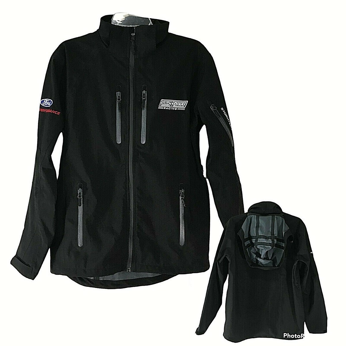 Stormtech H2X Jacke S NEU Herren schwarz Kapuze Reißverschluss