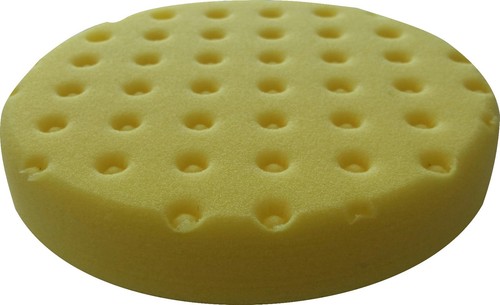  Lake Country 7854550CCS-5 CCS Yellow Foam Cutting Pad 5.5 inch  5 PACK - Afbeelding 2 van 2