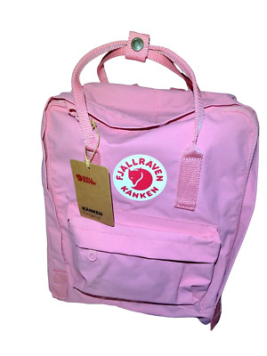 Fjallraven Kanken Water Resistant Casual Daypack Pink Laptop