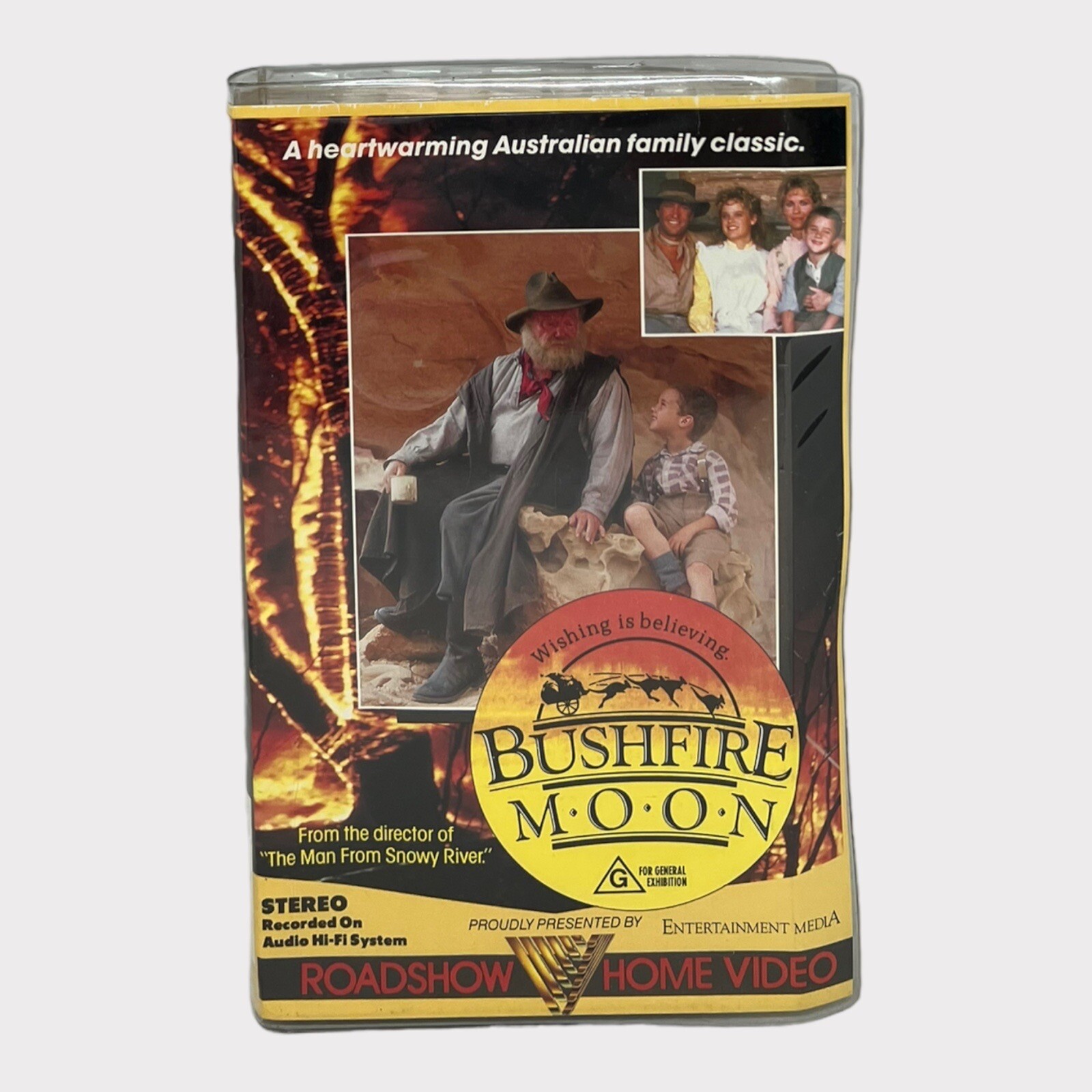 George T. Miller's Bushfire Moon VHS - Australian Film - Clamshell ...