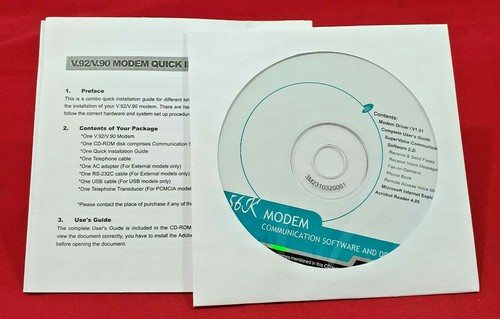 Sitecom Externe Internet Modem - V.92/V.90 - Bild 4 von 7