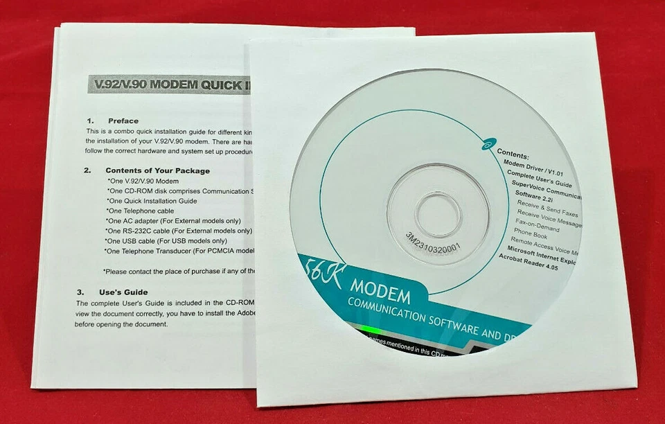 Sitecom Externe Internet Modem - V.92/V.90 - Bild 4 von 4