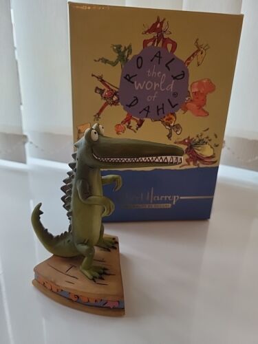 Robert Harrop The World of Roald Dahl  The Enormous Crocodile With Box - Afbeelding 1 van 7