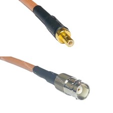RG400 SMB MALE to BNC FEMALE RF Cable FAST-SHIP LOT