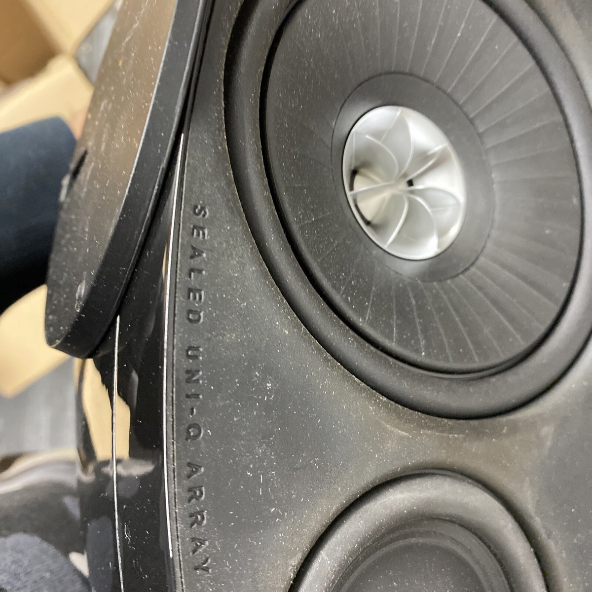 KEF HTS3001SE Black Satellite Speakers surround sound | eBay