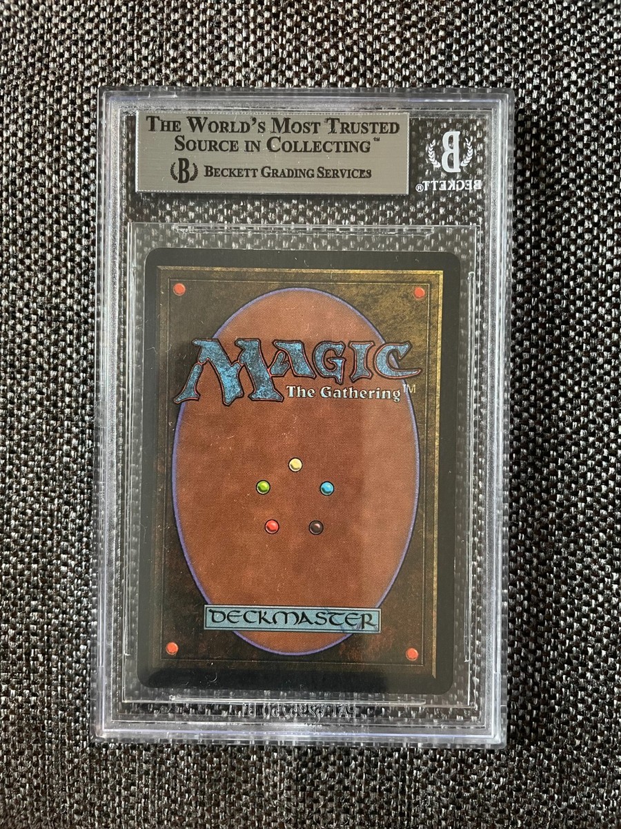 MTG Magic the Gathering Unlimited Mox Emerald BGS 9 | eBay
