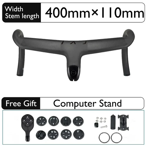 Carbon Full Internal Cable Routing Road Bike Integrated Cockpit Di2 Handlebar - Picture 39 of 43