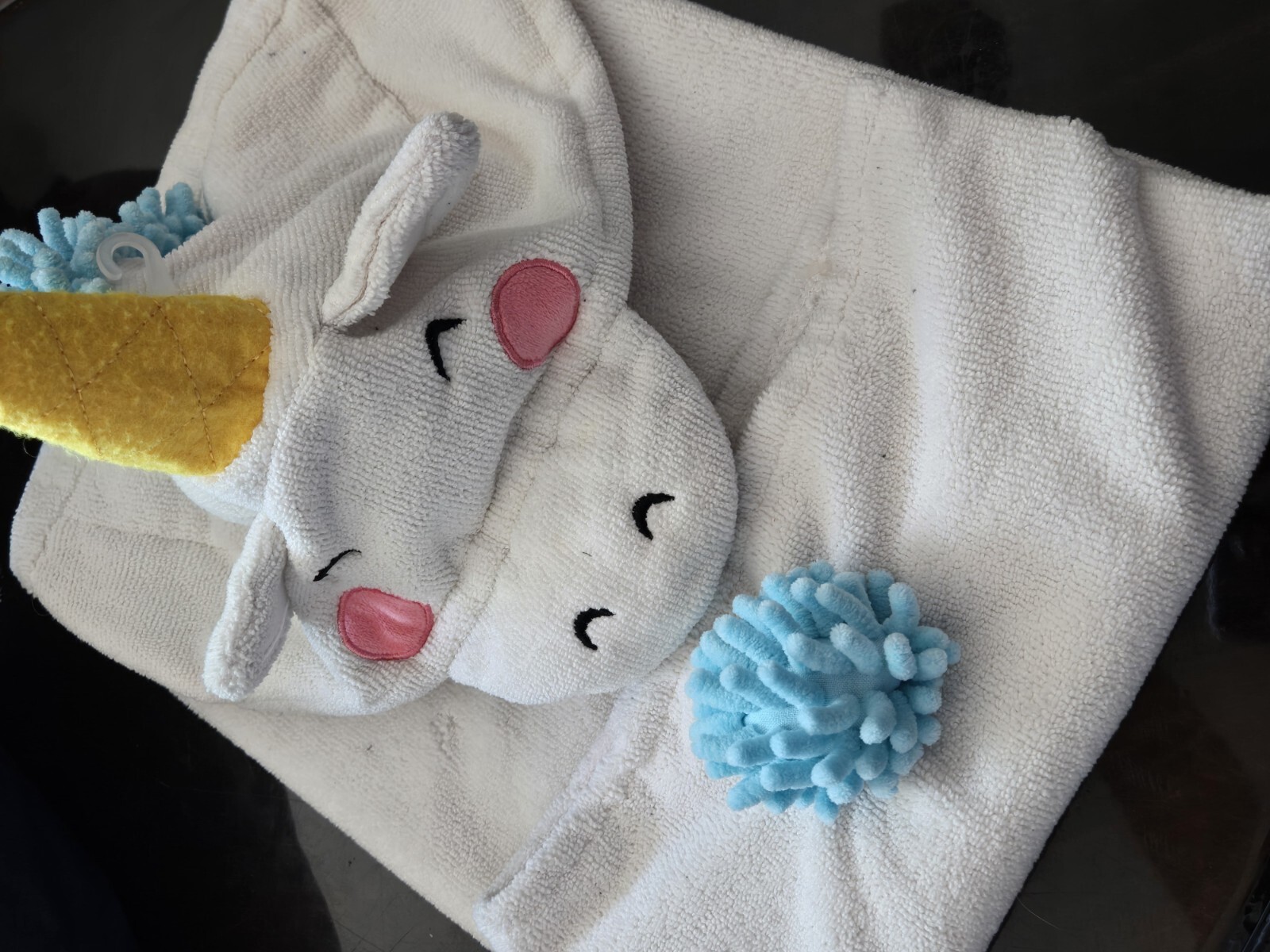 Hooded Towel for Babies | Baby Towel | Bath Time | Unicorn | Microfiber