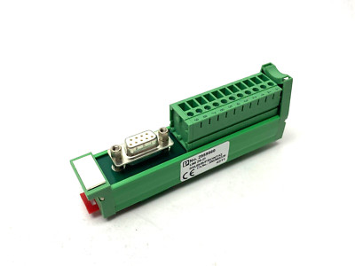 Phoenix Contact 2959560 SLIM LINE Termination Board UM 25-D 9SUB/B/FRONT/Q