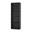 adjustable 5-shelf wood bookcase storage shelving book wide bookshelf furniture