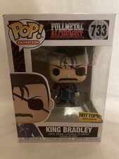 Funko Pop! Figura Vinilo Fullmetal Alquimista Rey Bradley 733 Hot Topic Exclusivo