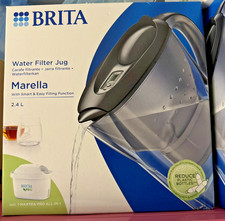 Image of BRITA Water Filter Jug Marella Graphite (2.4L) Including 1x Maxtra Pro...