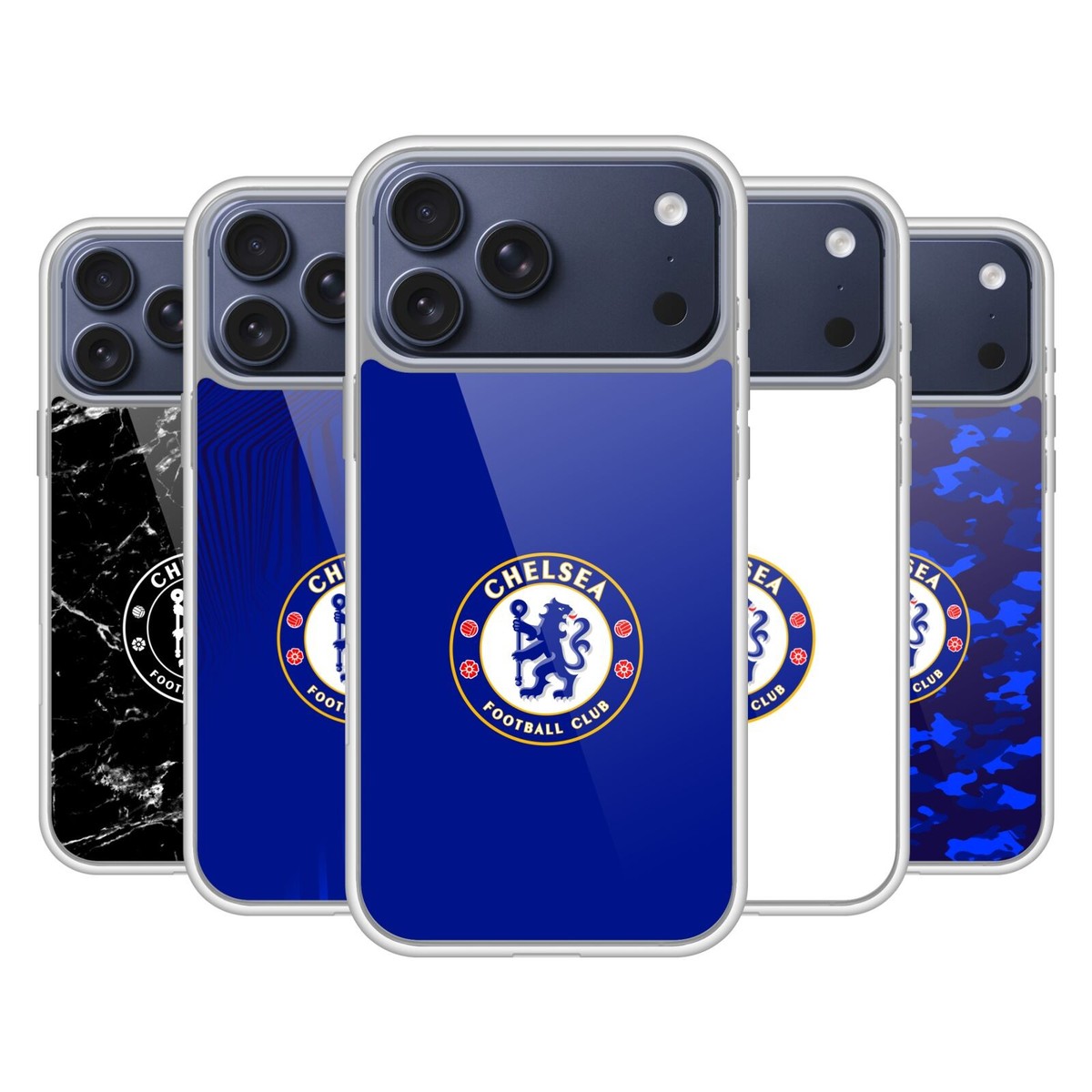 OFFICIAL CHELSEA FOOTBALL CLUB CREST SOFT GEL CASE FOR APPLE