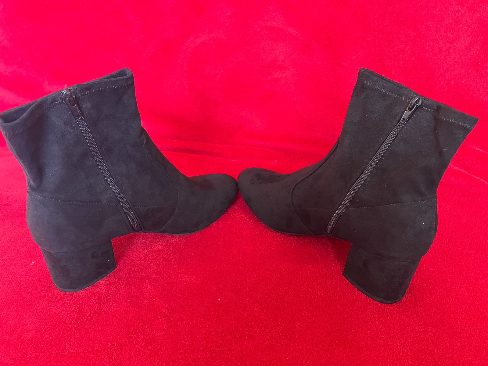UNISA BLACK FABRIC BOOTS WOMENS SHOES 11 ** See HUGE Collection here RN image 4