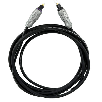 Monster Standard THX I100FO Fiber Optic Audio Interconnect Cable 8 FT Toslink