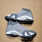 Jordan Air Jordan 14 Kids Mid Top Sneakers Gray/White/Black Sz 3.5Y