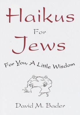 Haikus for Jews by David M. Bader HARDBACK 9780609605028