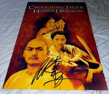 Ang Lee Signed 12x18 Photo Crouching Tiger Hidden Dragon Director