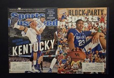 2 Sports Illustrated 2012  Anthony Davis Kentucky Basketball Champions 