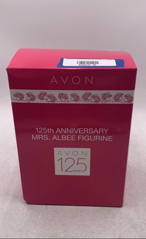 Avon Mrs. Albee 125th Year Anniversary 1886-2011 Porcelain Figurine In Box