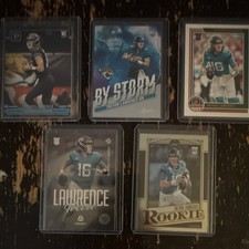 Trevor Lawrence Rookie Card Lot Jaguars RC Prizm Score Absolute Legacy 5 Cards