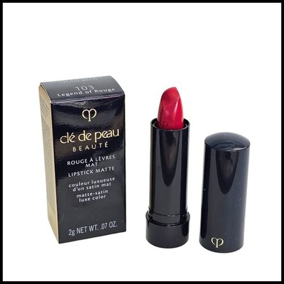 Cle De Peau Beaute Lipstick Matte Luxe Color 103 Legend Of Rouge Red Mini Travel