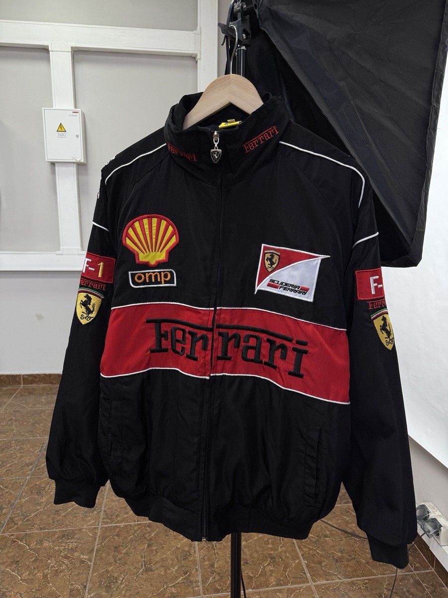 Ferrari F-1 ナイロンジャケット Ferrari F1 Racer Jacket (Multicolor) – theretrowear