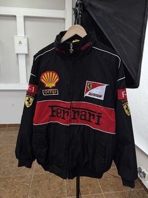 Ferrari F1ジャケット 黒/赤 🇮🇹 Vintage 90s Ferrari Scuderia Formula Uno F1 Shell Jacket Size