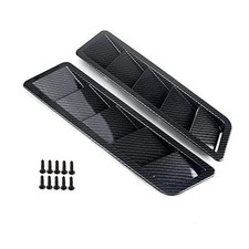 Auto Hoods Vents Bonnet Cover Hood Scoop For Cars Louvers Vent Carbon Fiber