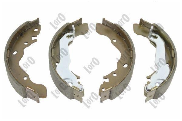 ABAKUS Brake Shoe Set 231-05-076 with Lever for Hyundai, Reinforced